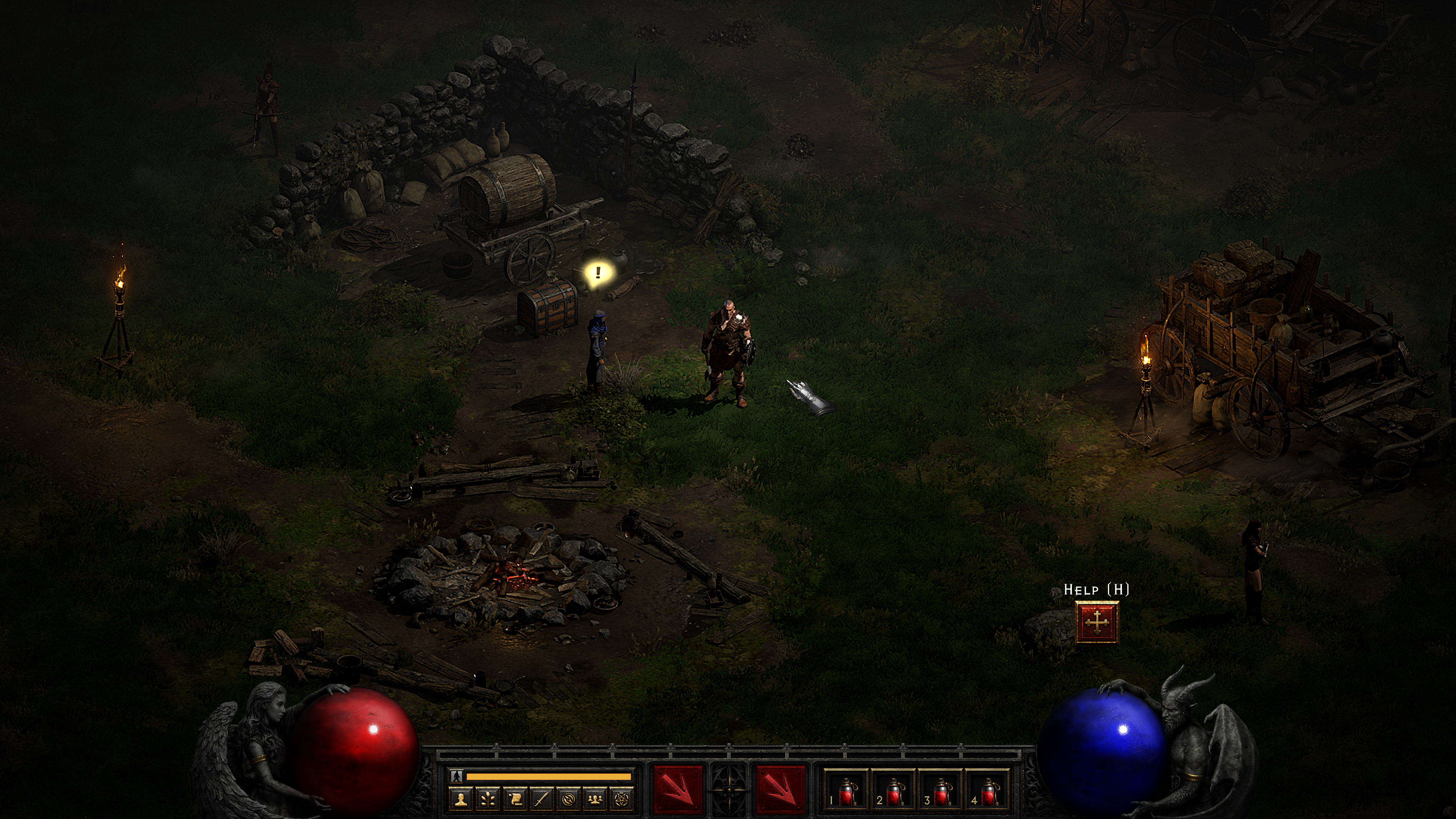 Diablo II Resurrected with Lutris