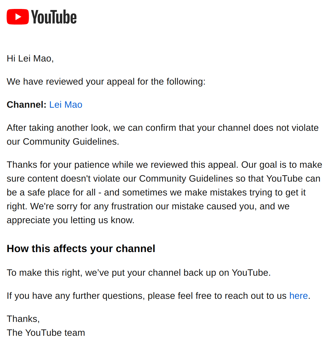 Free Fire  channel hacked and renamed, all videos removed