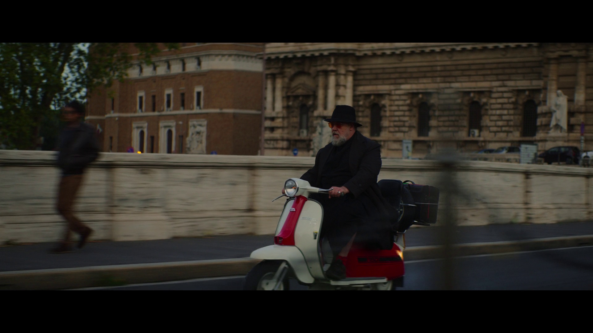 The Lambretta Scooter Side in the Movie “The Pope’s Exorcist”