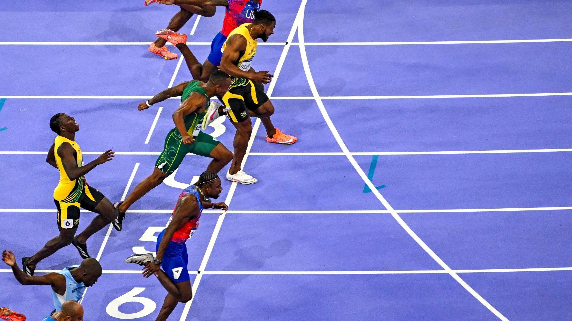 Extremely Competitive Men’s 100m Final