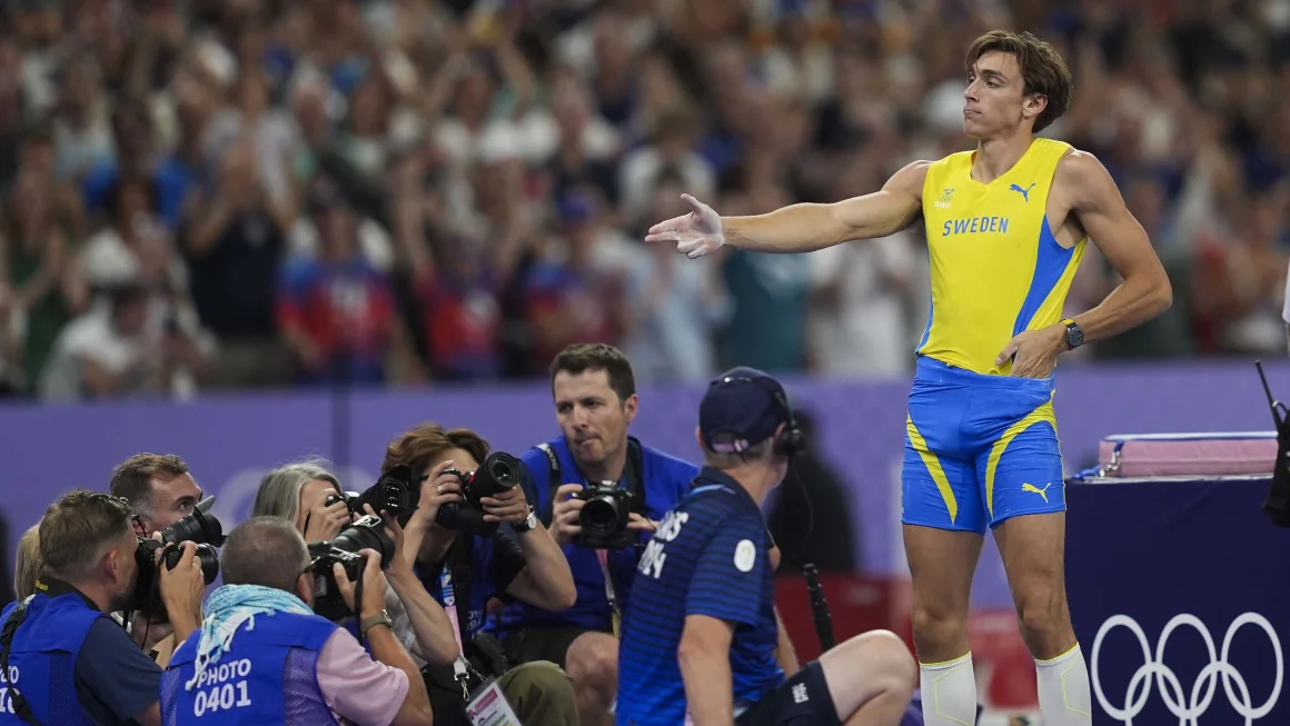 Men’s Pole Vault Gold Medalist Armand Duplantis